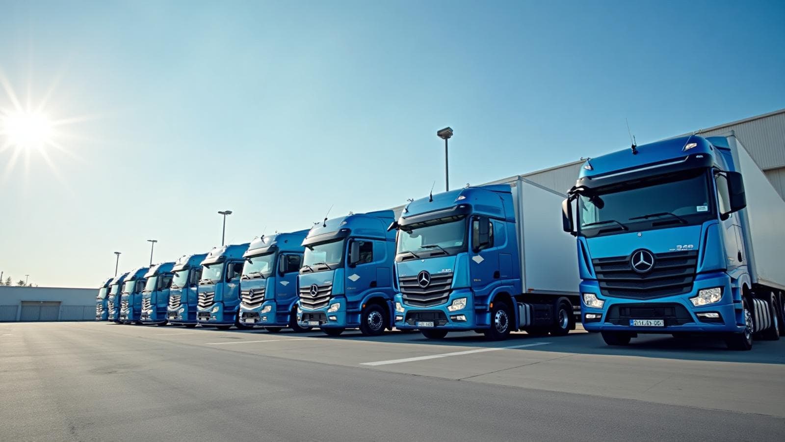 Ashok Transport 50+ truck fleet Delhi NCR